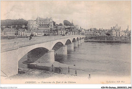 AIRP8-PONT-0847 - Amboise - Panorama Du Pont Et Du Chateau - Bruggen