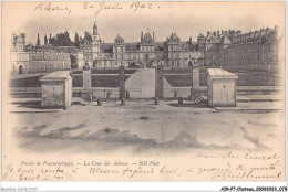 AIRP7-CHATEAU-0729 - Palais De Fontainebleau - La Cour Des Adieux - Châteaux