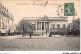 AIUP4-0391 - JUSTICE - Angouleme - Palais De Justice Et Place Du Murier - Autres & Non Classés