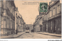 AIUP4-0355 - JUSTICE - Saint-guentin - Rue Du Gouvernement - Altri & Non Classificati