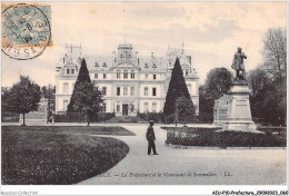 AIUP10-0914 - PREFECTURE - Inecy- La Préfecture Et Le Monument De Sommeiller - Altri & Non Classificati