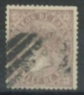 SPAIN,  1866, ISABELLA II STAMP, # 97, USED. - Used Stamps