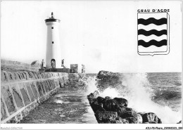 AIUP8-0786 - PHARE - Le Grau D'adge - Le Phare Par Gros Temps - Lighthouses