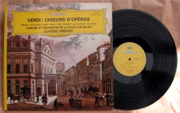 Disque VERDI "Nabucco, Le Trouvère, Otello, Ernani, Aïda, Macbeth, Les Lombards Et Don Carlos" 33 T LP_D163 - Classique