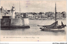 AIUP7-0648 - PHARE - Les Sables-d'olonne - Le Phare Et La Plage - Lighthouses