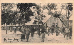 CONGO - Congo Bokoro - Na De Hoogmis's Zondage - Animé - Carte Postale Ancienne - Andere & Zonder Classificatie