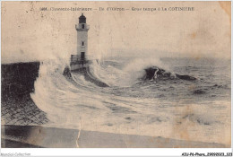 AIUP6-0553 - PHARE - Charente-inférieure - Ile D'oléron - Gros Temps à La Cotinière - Lighthouses