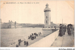 AIUP6-0522 - PHARE - Marseille - Le Phare Ste-marie Et La Jetée - Phares