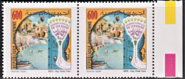 2003-Tunisie / Y&T 1482 - La Journée National Du Tourisme - Paire H 2 V/ MNH***** - Hotels, Restaurants & Cafés