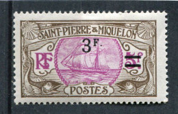 SAINT-PIERRE ET MIQUELON N° 126 * (Y&T) (Neuf Charnière) - Ongebruikt