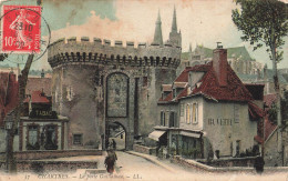 FRANCE - Chartres - Vue Sur La Porte Guillaume - LL - Vue Générale - Animé - Carte Postale Ancienne - Chartres