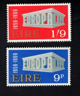 2001010016 1969  SCOTT 270 271 (XX) POSTFRIS  MINT NEVER HINGED - EUROPA ISSUE - Ongebruikt