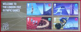 Celebrating Welcome Olympic Games (Mi 3286-3289 Block 76) 2012 POSTFRIS MNH ** ENGLAND GRANDE-BRETAGNE GB GREAT BRITAIN - Neufs