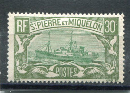 SAINT-PIERRE ET MIQUELON N° 144 * (Y&T) (Neuf Charnière) - Ongebruikt