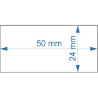 Hartberger Textkärtchen Für Münzenblätter 8308, 120 Stück, Weiß 8309-7 Neu - Materiale