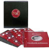 Safe Premium Münzalbum "20 Euro Münzen" Mit 4 Blättern Nr. 7344 Neu - Materiale