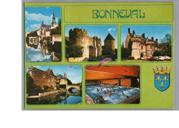 BONNEVAL 28 - Les Douves La Porte St Roche Ancienne Abbaye St Florentin La Piscine  - Bonneval