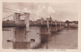 JARGEAU  Le Pont Suspendu Sur La LOIRE - Jargeau