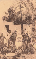 ALGERIE - Biskra - Sœurs Blanches Et Fillettes Arabes - Carte Postale Ancienne - Biskra