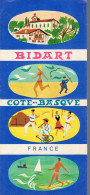 Souvenirs D'un Séjour à Bidart (Côte Basque)  Et  De L'Hôtel "Alegria" Années 1960/70 - Reiseprospekte