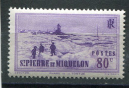 SAINT-PIERRE ET MIQUELON N° 180 * (Y&T) (Neuf Charnière) - Nuovi