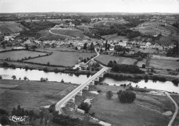 Iguerande * Vue Panoramique Aérienne Sur La Loire Et Le Village * Le Pont - Autres & Non Classés