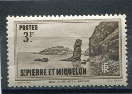 SAINT-PIERRE ET MIQUELON N° 185 * (Y&T) (Neuf Charnière) - Nuevos