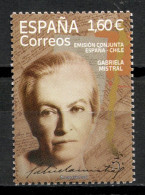 Spain 2021 España / Literature Nobel Prize Joint Issue Chile MNH Premios Nobel Emisión Conjunta Chile / Cu20608  C5-23 - Emissions Communes