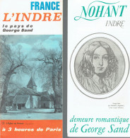 Souvenirs D'un Séjour Dans L'Indre, Le Pays De George Sand (1967/68) - Tourism Brochures