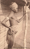 CONGO BELGE - Type De Jeune Fille Bazombo - Carte Postale Ancienne - Congo Belga