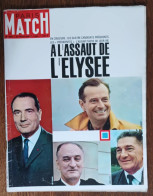 Paris Match N°868_22 Novembre 1965_A L'assaut De L'Elysée_ En Couleurs : Les Quatre Candidats Présidents - Gente