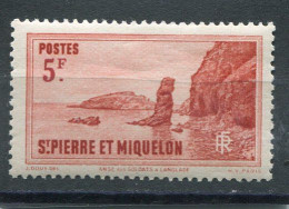 SAINT-PIERRE ET MIQUELON N° 186 * (Y&T) (Neuf Charnière) - Ungebraucht