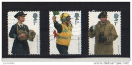 Great Britain - 2009  - Military Uniforms  - 3 Different - USED. ( Condition As Per Scan ) ( OL 5.2.13 ) - Used Stamps