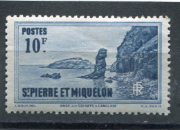 SAINT-PIERRE ET MIQUELON N° 187 * (Y&T) (Neuf Charnière) - Nuovi