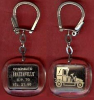 ** PORTE - CLEFS  C.C.S.O. - AUTO  BRAZZAVILLE ** - Porte-clefs