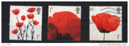 Great Britain - 2006  - Lest We Forget - 3 Different - USED. ( Condition As Per Scan ) ( OL 5.2.13 ) - Used Stamps