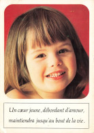 ENFANTS - Un Cœur Jeune Débordant D'amour Maintiendra Jusqu'au Bout De La Vie - Colorisé - Animé - Carte Postale - Portraits