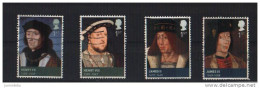 Great Britain - 2009 - British Monarchs - House Of Tudors - 4 Different - USED. ( Condition As Per Scan ) ( OL 5.2.13 ) - Usados