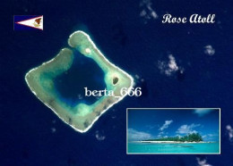 American Samoa Rose Atoll New Postcard - Samoa Americana