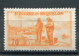 SAINT-PIERRE ET MIQUELON N° 199 * (Y&T) (Neuf Charnière) - Neufs