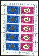 Roumanie 1973 Mi 3120-1 Klb. (Yv 2755-6 Le Feuillet), Obliteré - Oblitérés