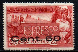 1923 - San Marino E 3 Espresso  ++++++ - Neufs