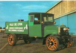 Camions Berliet Type CAD Citerne D'Arrosage Année 1911 Lyon - Camions & Poids Lourds