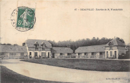 14-DEAUVILLE- ECURIE DE M. WANDREBITH - Deauville