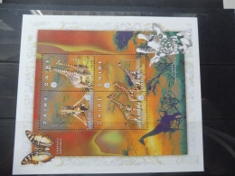 Zaire Block Bloc 120  Wwf Neuf ** Mnh ( 1997 ) Giraffe - Unused Stamps