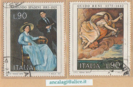 USATI ITALIA 1975 - Ref.0347 "ARTE ITALIANA" Serie Di 2 Val. - - 1971-80: Used