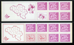 België B1/2 - Koning Boudewijn - Cijfer Op Heraldieke Leeuw - Met Telblokjes - 1969 - 1953-2006 Modern [B]