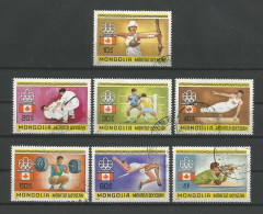 Mongolia 1976 Ol. Games Montreal Y.T. 832/838 (0) - Mongolei