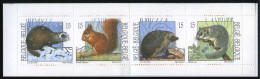België B23 - Natuur - Kleine Zoogdieren - Nature - Petits Mammifères - Bunzing - Eekhoorn - Egel - Relmuis - 1992 - 1953-2006 Modernes [B]