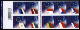 België B44 - Europese Unie - Vlaggen Van De 10 Nieuwe Landen - Union Européenne - Drapeaux - Zelfklevend - 2004 - 1953-2006 Moderne [B]